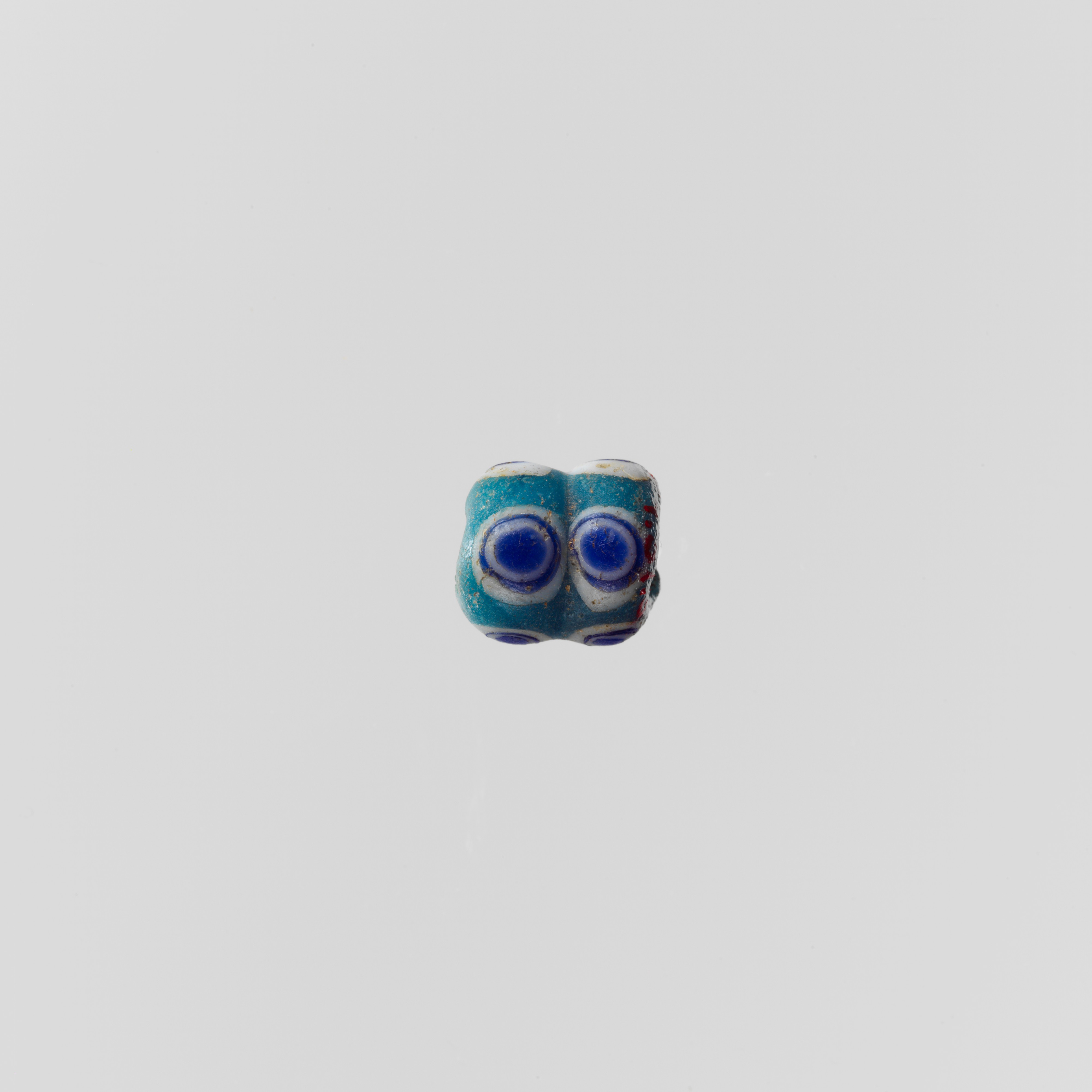 Phoenician Cypriot glass eye bead in the Metropolitan Museum of Art